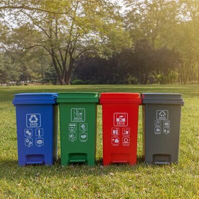 分類組合腳踏30升垃圾桶